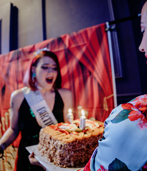 Quinceanera celebration